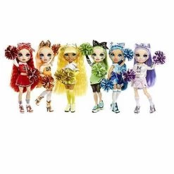 Rainbow High Cheerleader Modepop Jade Hunter -Speelgoed Verkoop rainbow high fashion cheer doll
