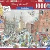 Ravensburger Puzzel Fleroux Amsterdam-in-de-winter 1000-stukjes