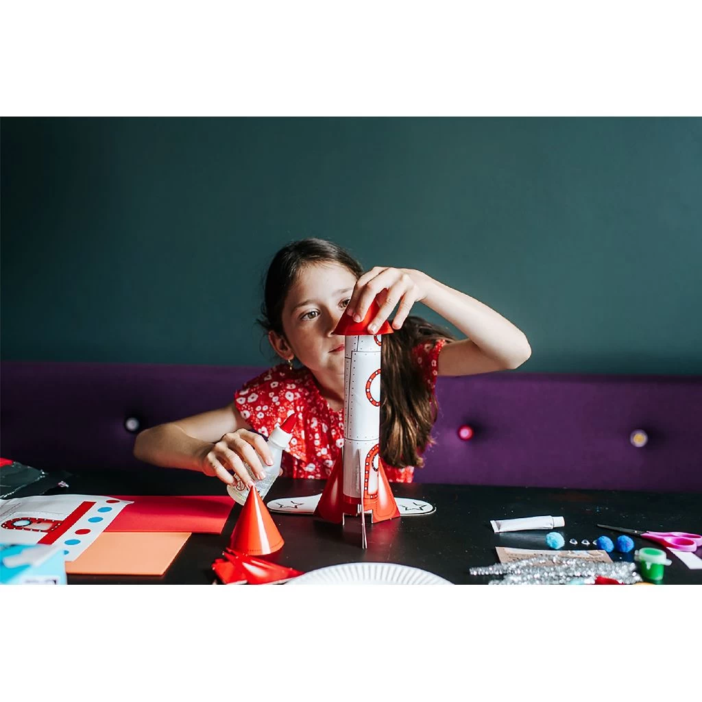 Re-cycle-me Space World Recycle Set Knutselset 3 Re-cycle-me Space World Recycle Set Knutselset - Afbeelding 3