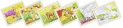 Set Houten Puzzels Dieren , 6 Delig
