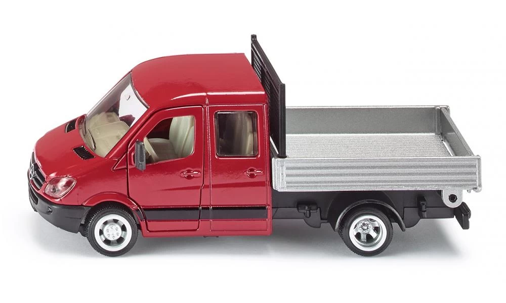 Siku 3538 MB-Sprinter Dubbel Cabine Transporter Met Laadbak 2 Siku 3538 MB-Sprinter Dubbel Cabine Transporter Met Laadbak - Afbeelding 2
