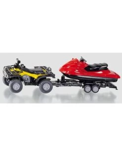 Siku 2314 Quad Met Aanhangwagen Met Jetski Schaal 1:50