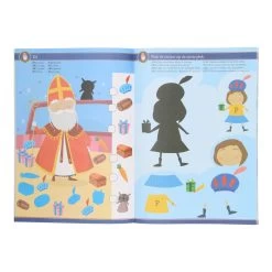 Sinterklaas Kleur- Doe- En Spelletjesboek Van Sint Met Stickers 6 Sinterklaas Kleur- Doe- En Spelletjesboek Van Sint Met Stickers -Speelgoed Verkoop sklur doe spelletjesboek sint 2