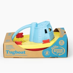 Green Toys Green-Toys Sleepboot Geel Met Blauw Handvat 6 Green Toys Green-Toys Sleepboot Geel Met Blauw Handvat -Speelgoed Verkoop sleepboot blauwe handvat green toys 1