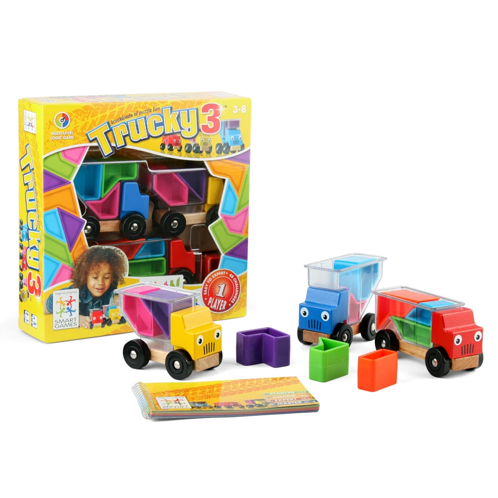 Smart Games SmartGames Trucky-3 Denkspel Smart-Games 2 Smart Games SmartGames Trucky-3 Denkspel Smart-Games - Afbeelding 2