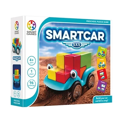 SmartGames Smartcar-5×5 Smart-Games 2 SmartGames Smartcar-5×5 Smart-Games - Afbeelding 2