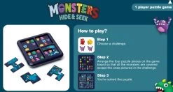 SmartGames Monsters Hide & Seek Denkspel 7 SmartGames Monsters Hide & Seek Denkspel -Speelgoed Verkoop smartgames monsters hide and seek 3