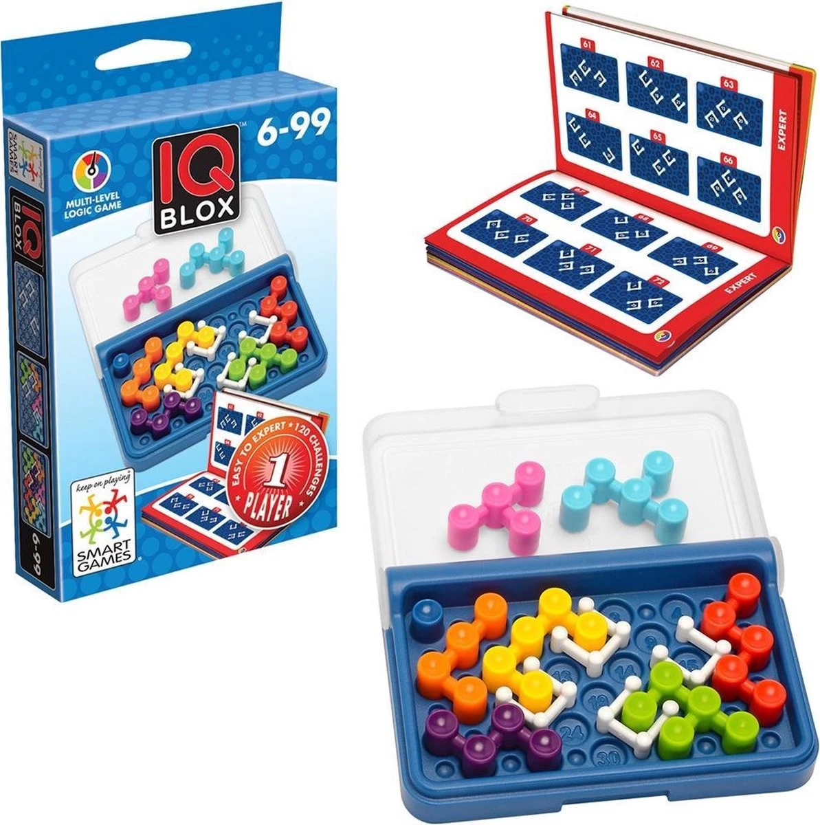 SmartGames IQ-Blox Puzzelspel Smart-Games 4 SmartGames IQ-Blox Puzzelspel Smart-Games - Afbeelding 4