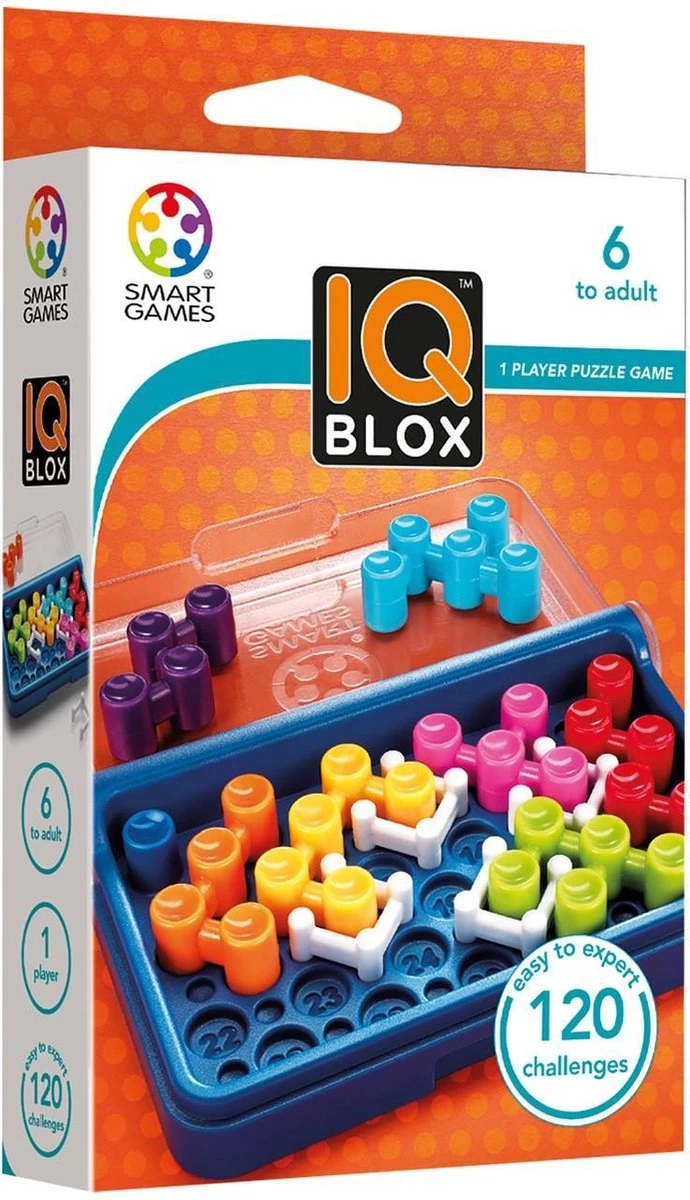 SmartGames IQ-Blox Puzzelspel Smart-Games 1 SmartGames IQ-Blox Puzzelspel Smart-Games