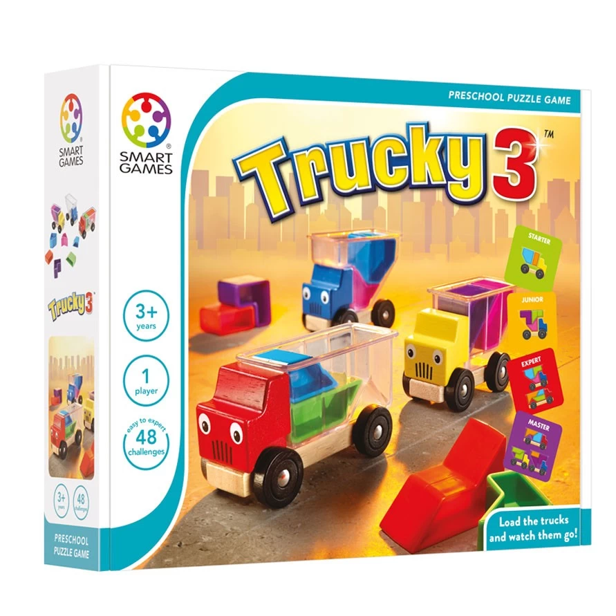 Smart Games SmartGames Trucky-3 Denkspel Smart-Games 1 Smart Games SmartGames Trucky-3 Denkspel Smart-Games