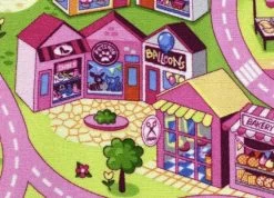 Speelkleed Sweet City Speeltapijt 140×200 Cm 9 Speelkleed Sweet City Speeltapijt 140×200 Cm -Speelgoed Verkoop speelkleed sweet city 3