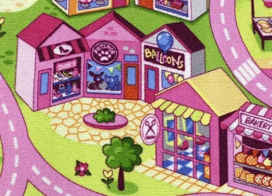 Speelkleed Sweet City Speeltapijt 140×200 Cm 5 Speelkleed Sweet City Speeltapijt 140×200 Cm - Afbeelding 5