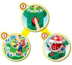 Epoch Super Mario Animal Plant Escape – Kinderspel 9 Epoch Super Mario Animal Plant Escape – Kinderspel -Speelgoed Verkoop super mario piranhha plant escape bordspel 3