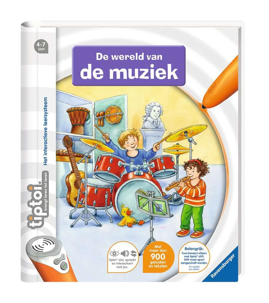 Tiptoi Boek De-wereld-van-muziek 1 Tiptoi Boek De-wereld-van-muziek