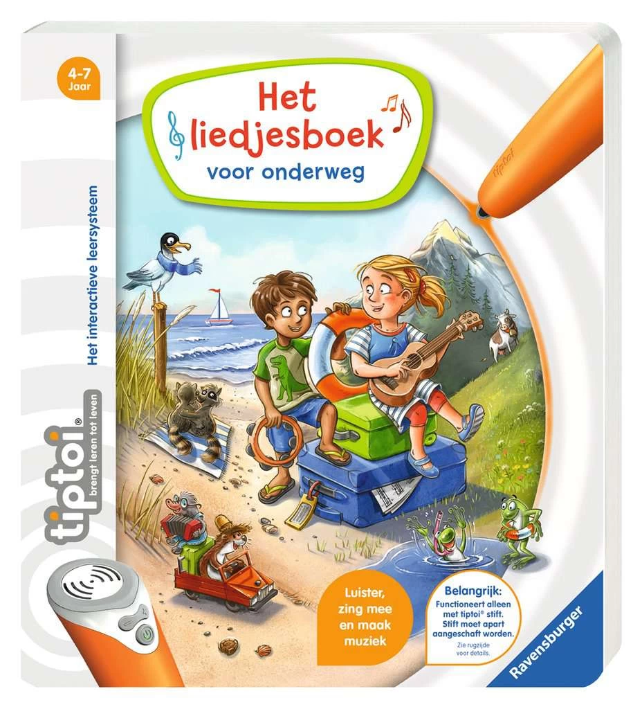 Tiptoi Het Liedjesboek Voor Onderweg 1 Tiptoi Het Liedjesboek Voor Onderweg