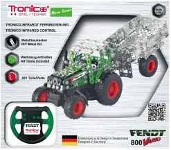 Tronico Micro Radiografisch Bestuurbare Fendt 800 Vario Met Aanhanger – 1 : 64