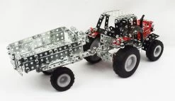 Tronico Micro Massey Ferguson MF 7600 Met Aanhanger – 1 : 64 -Speelgoed Verkoop tractor mf7600 tronico micro 9540 2