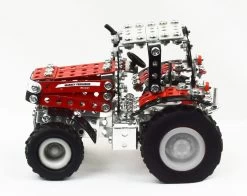 Tronico Micro Massey Ferguson MF 7600 Met Aanhanger – 1 : 64 -Speelgoed Verkoop tractor mf7600 tronico micro 9540 5