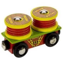 Bigjigs BJT407 Rail Wagon Kabelrollen