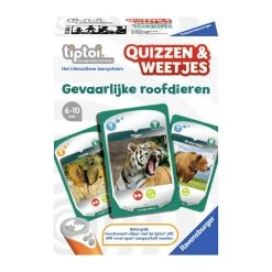 Tiptoi Quizzen & Weetjes “Gevaarlijke Roofdieren”