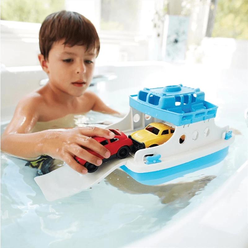 Green Toys Green-Toys Veerboot Met Auto’s 2 Green Toys Green-Toys Veerboot Met Auto’s - Afbeelding 2