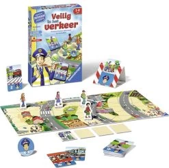 Veilig In Het Verkeer Kinderspel Ravensburger Spellen -Speelgoed Verkoop veilig in het verkeer ravensburger leerspel 2
