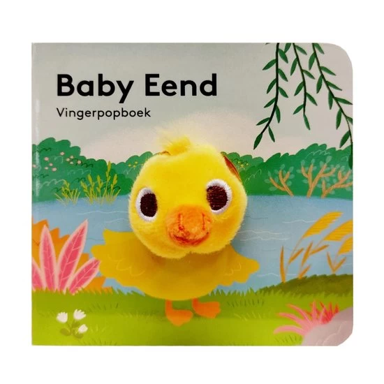 Vingerpop Boekje Baby Eend Baby/Peuterboek 1 Vingerpop Boekje Baby Eend Baby/Peuterboek