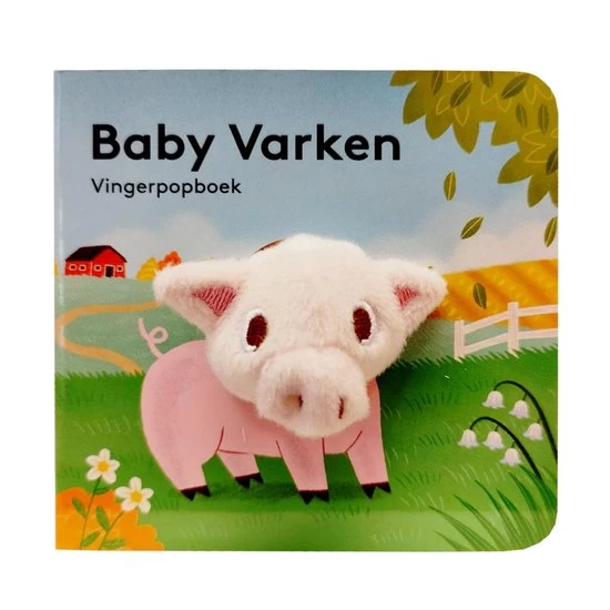 Vingerpop Boekje Baby Varken Baby/Peuterboek 2 Vingerpop Boekje Baby Varken Baby/Peuterboek - Afbeelding 2