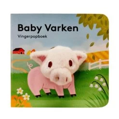 Vingerpop Boekje Baby Varken Baby/Peuterboek