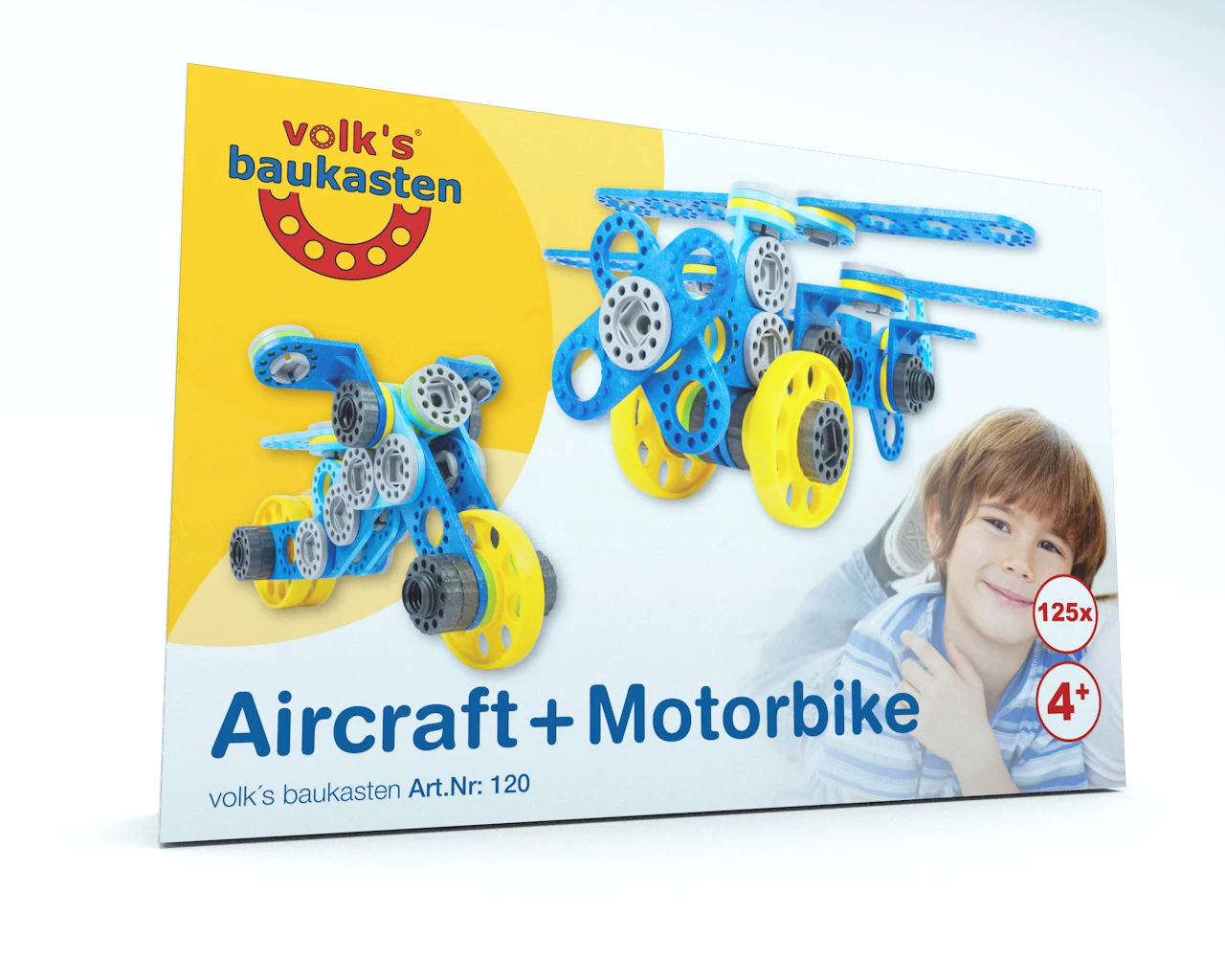 Volk’s Baukasten Aircraft + Motorbike 2 Volk’s Baukasten Aircraft + Motorbike - Afbeelding 2