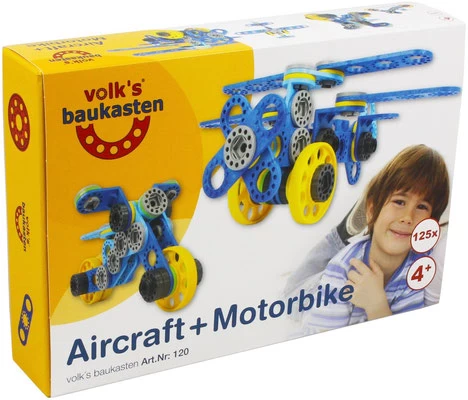 Volk’s Baukasten Aircraft + Motorbike 5 Volk’s Baukasten Aircraft + Motorbike - Afbeelding 5