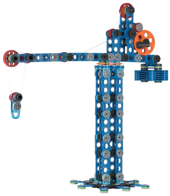 Volk’s Baukasten Tower Crane + Small Truck 2 Volk’s Baukasten Tower Crane + Small Truck - Afbeelding 2