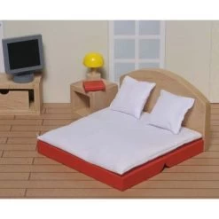 Meubelset Woonkamer II -Speelgoed Verkoop woonkamer poppenhuis goki 51749 1 1