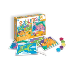 Sablimage Dinosaurussen – Sentosphere Zandschilderijtjes Maken -Speelgoed Verkoop zandschilderen dinosaurussen sentoshere 32895