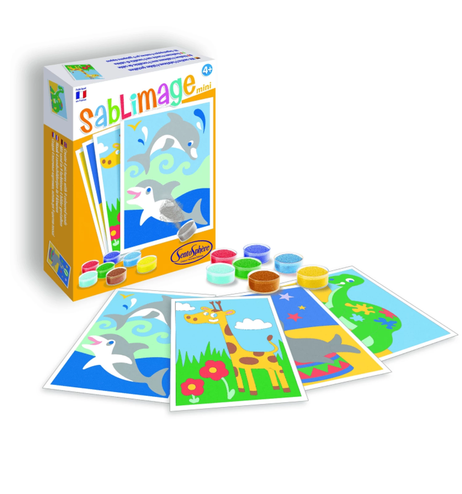 Sablimage Mini Exotische Dieren – Sentosphere Zandschilderijtjes Maken 2 Sablimage Mini Exotische Dieren – Sentosphere Zandschilderijtjes Maken - Afbeelding 2